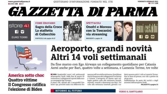Gazzetta di Parma: "D'Aversa già a lavoro. E Krause carica"