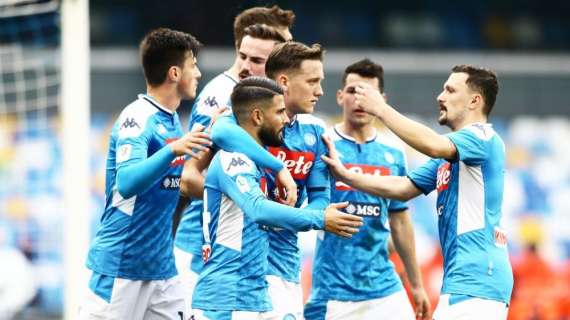 Coppa Italia, il Napoli passa ai quarti: doppio Insigne piega il Perugia