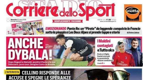 L'apertura del Corriere dello Sport con Cellino: "Game over"