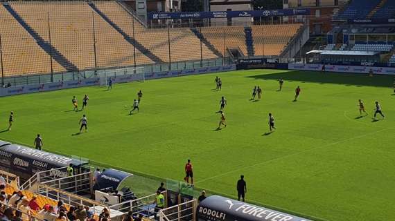 Parma-Parma Under 20 3-2, il tabellino del match del Tardini