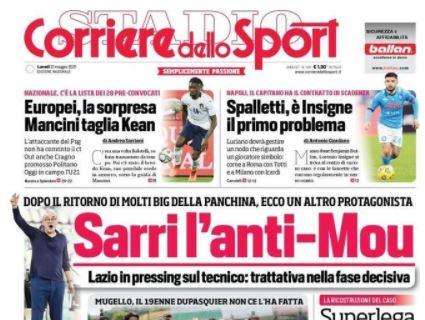 L'apertura del Corriere dello Sport: "Sarri, l'anti-Mou"