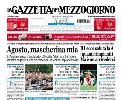 Gazzetta del Mezzogiorno: "Il Lecce saluta la A (quanti rimpianti). Ma è un arrivederci"