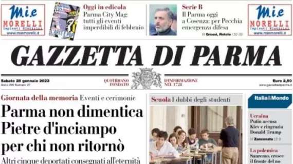 Gazzetta di Parma: "Crociati oggi a Cosenza: per Pecchia emergenza difesa"