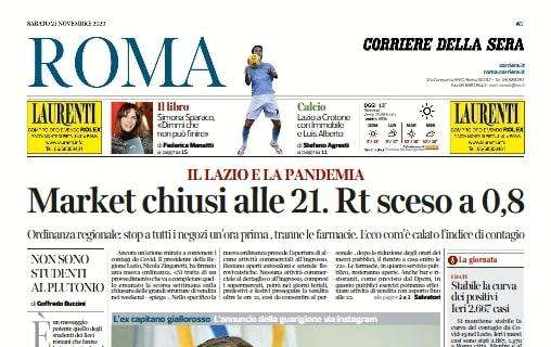 Corriere di Roma: "Pellegrini negativo, Smalling ancora in forte dubbio"