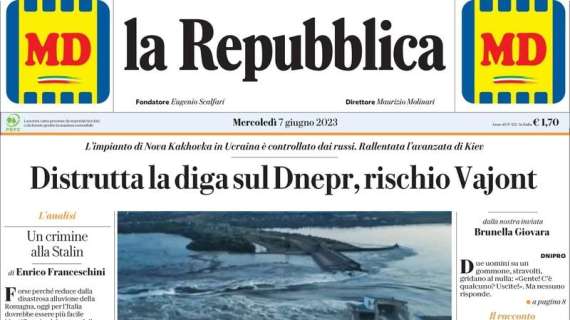 La Repubblica: "Rivoluzione Juventus: si allontana dalla Superlega"