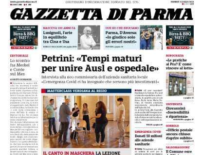 La Gazzetta di Parma sulle parole di D'Aversa: "Io giudico solo i nostri errori"