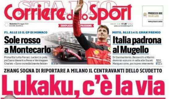 L'apertura del Corriere dello Sport sul mercato dell'Inter: "Lukaku, c'è la via"