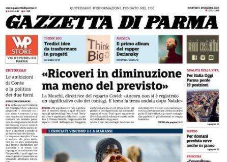 Gazzetta di Parma: "Finalmente Parma! Gioca, segna e soffre: Genoa ancora battuto"