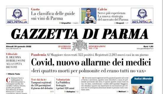 Gazzetta di Parma: "Serve più esperienza. La nuova strategia del Parma"
