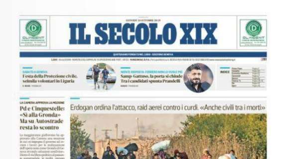 Il Secolo XIX: "Genoa, ripartenza Aurelio"