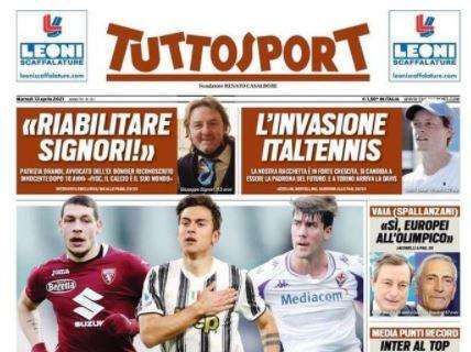 L'apertura di Tuttosport: "Bomber di mercato"