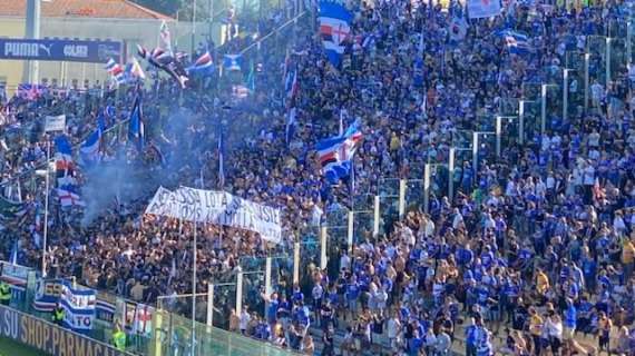 Sampdoria, Federclubs: "A Parma abbiamo trovato cordialità e amicizia. Questo è il vero calcio"