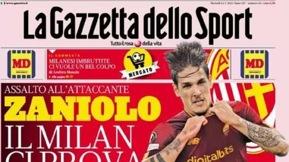 La Gazzetta dello Sport sul futuro di Zaniolo: "Il Milan ci prova"