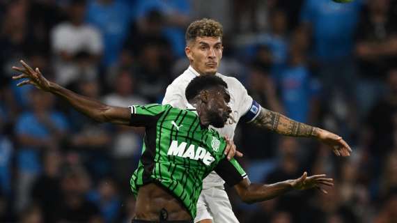 Serie A, il Sassuolo festeggia con Fadera e inguaia la Lazio