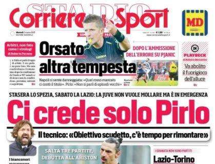 Corriere dello Sport: "Ci crede solo Pirlo"