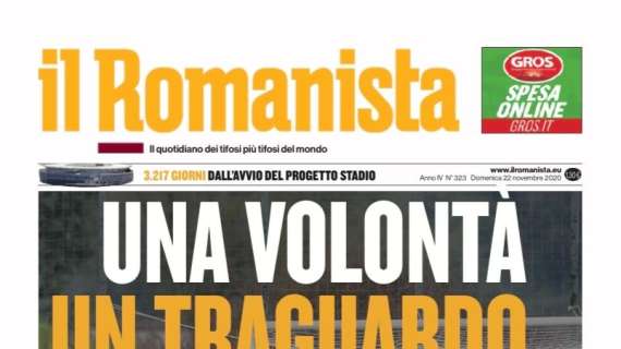 Il Romanista su Roma-Parma: "Una volontà, un traguardo"