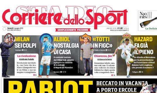 Corriere dello Sport: "Rabiot: parlo con la Juve"