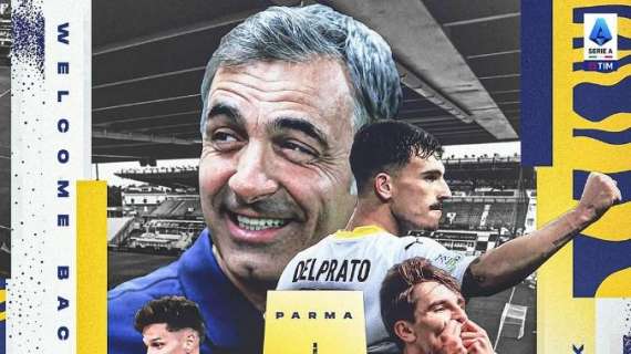 La Serie A dà il bentornato al Parma: "Welcome bAck!"