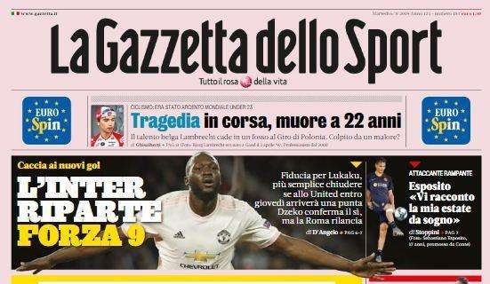 La Gazzetta dello Sport sulla Juve: "CR7 vota Icardi"