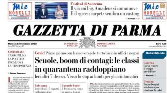 Gazzetta di Parma: "Pandev e Simy già al lavoro, adesso il Parma ci deve credere"