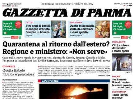 Gazzetta di Parma: "I tre anni di Barillà in crociato. Sempre in trincea"