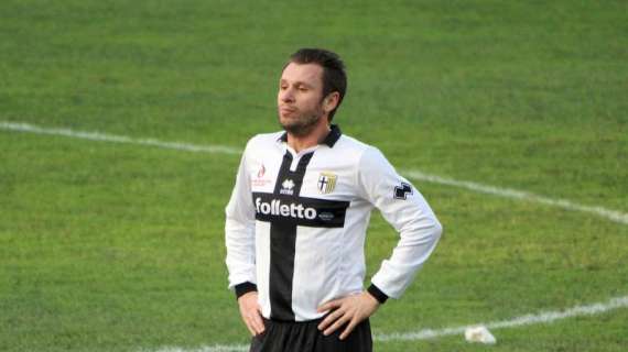 Cassano: "Se il Parma fosse promosso in B, tornerei volentieri"