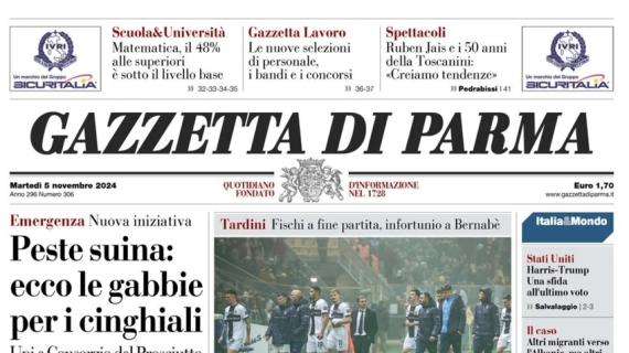 Gazzetta di Parma: "Il Parma non sa più vincere e il Genoa di Gilardino ringrazia"