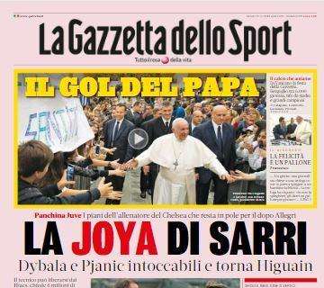 La Gazzetta dello Sport: "Juve, la Joya di Sarri"