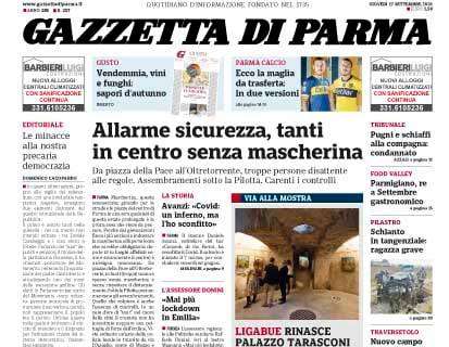 Gazzetta di Parma sui crociati: "Ecco la maglia da trasferta: in due versioni"