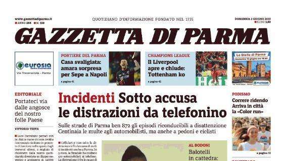 Gazzetta di Parma: "Amara sorpresa per Sepe al ritorno a Napoli"