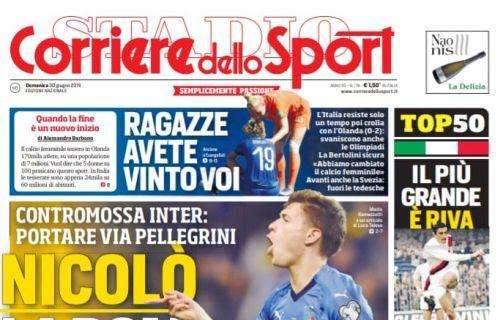 Corriere dello Sport in apertura: "Nicolò, la Roma aspetta il sì"