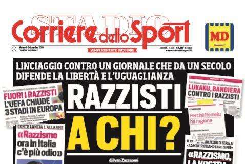 Corriere dello Sport: "Razzisti a chi?"