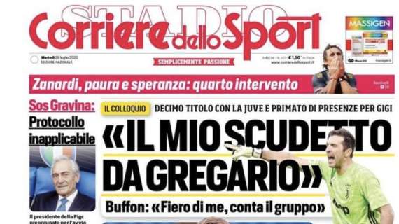 Corriere dello Sport: "Atalanta, attacco al secondo posto"