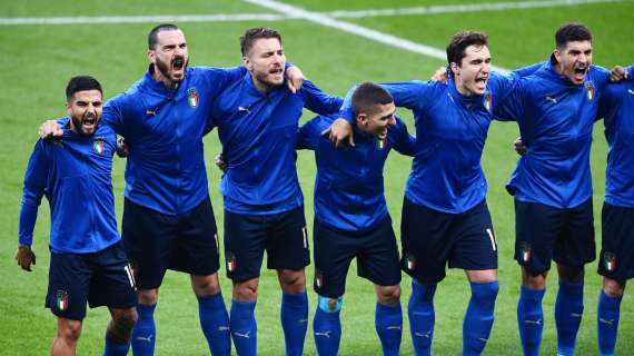 Italia-Inghilterra, le formazioni ufficiali: tutto confermato per Mancini. Southgate con la difesa a 3