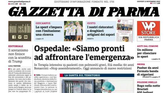 Gazzetta di Parma: "Brunetta e Busi: 'Pronti a scendere in campo'"