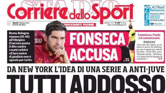 Corriere dello Sport: "Tutti addosso alla Juve"