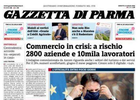 Gazzetta di Parma: "Panchine crociate: D'Aversa secondo dietro a Scala"