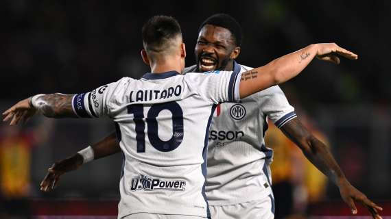 Serie A, l’Inter domina in Salento: 0-4 al Lecce e continua l’inseguimento al Napoli