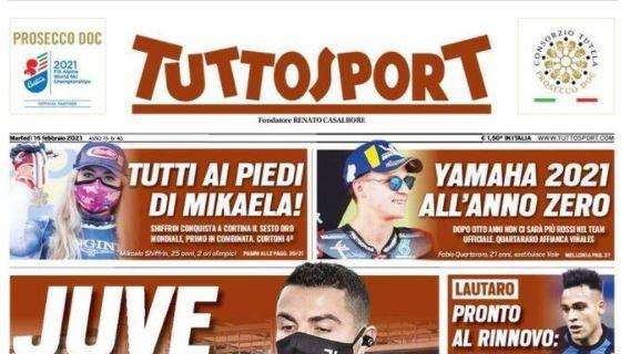 L'apertura di Tuttosport: "Juve, Champions Covid"