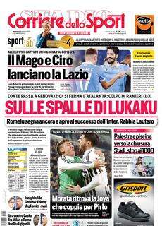 Corriere dello Sport: "Sulle spalle di Lukaku"