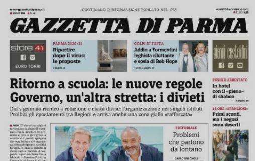 Gazzetta di Parma: "La crisi del Parma, avanti con Liverani"