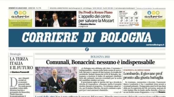 Corriere di Bologna: "Sinisa furioso: 'Mi sono rotto dei cartellini. Alleno ragazzini, non killer'"