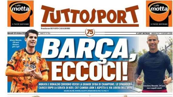 Tuttosport sulla Champions: "Inter, solo Lukaku. Atalanta spaziale"
