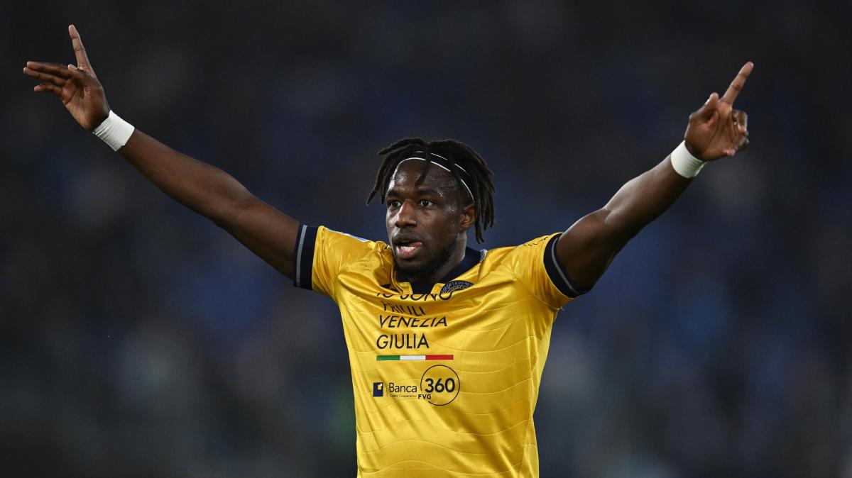 Udinese, Kamara out contro il Parma. Starà fermo per tre settimane