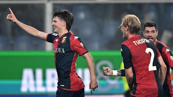 Serie A, un Genoa in salsa scandinava trionfa sul Cagliari: finisce 3-0