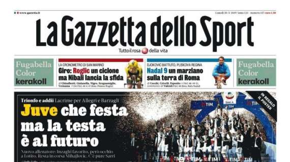 Gazzetta dello Sport: "Parma, missione compiuta. La Fiorentina ora trema"