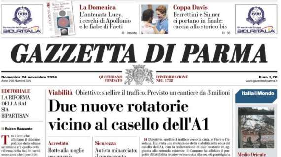 La Gazzetta di Parma post match: "Il Parma si accende solo nel secondo tempo"