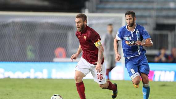 Roma, De Rossi salta la sfida contro il Parma