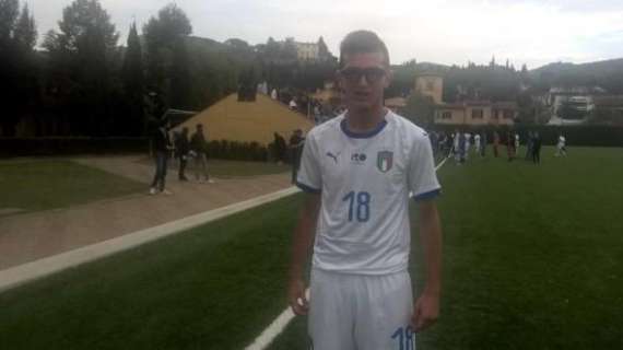 Under 15, nuova gioia azzurra per Castaldo: attaccante in gol nel Torneo di Natale