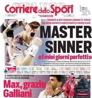 L'apertura del CorSport: "Max, grazie Galliani. Il Monza batte il Milan, Juve seconda"